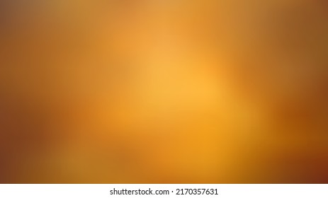 Abstract yellow blurred background.  Vector soft light gradient mesh backdrop. Creative concept design