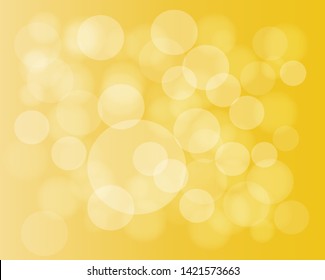 ABSTRACT YELLOW BOKEH BACKGROUND 