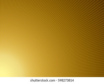 Abstract yellow burst vector illustration.