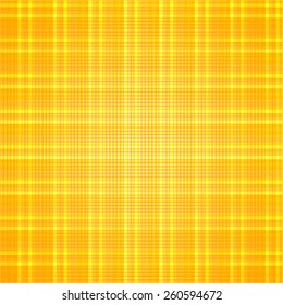 Abstract yellow checkered vector background. 