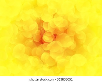 abstract yellow circle background