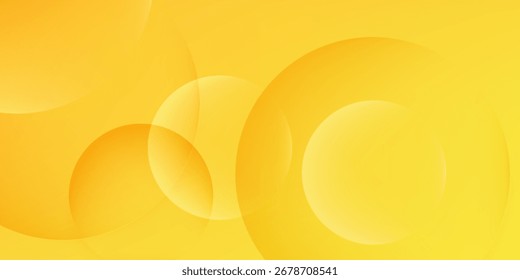 Abstract Yellow Circle Gradient Background. modern creative trendy design