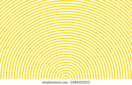 abstract yellow circle line pattern can be used background.