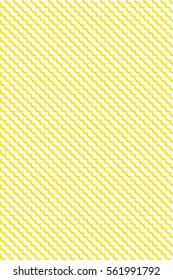 Abstract yellow circles background in simple style. Vector seamless pattern with geometric figures. Hipster filling The color image. The composition of scales. Multipurpose background. Beautiful print