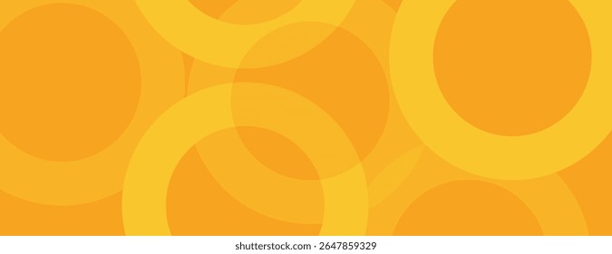 abstract yellow circular background. vector illustration.eps 10.