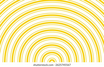 abstract yellow circular line pattern.