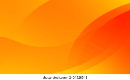 Abstract yellow color background. Fluid shapes composition. Eps10 vector