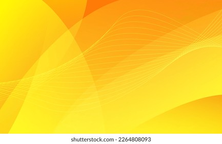 Abstract yellow color background. Vector illustration