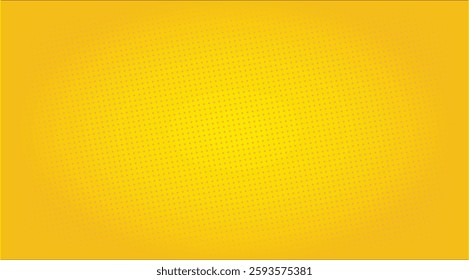 Abstract Yellow Color gradient dotted Background For social media post design, comic book, wallpaper
