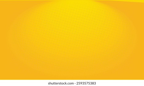 Abstract Yellow Color gradient dotted Background For social media post design, comic book, wallpaper