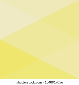 Abstract yellow color pattern of geometric shapes, Geometric triangular background, vector