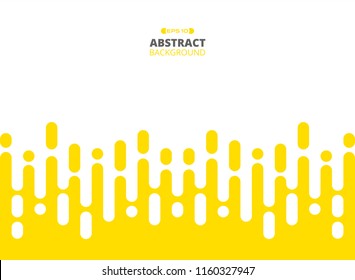 Abstract of yellow color stripe patterns background, Illustration vector eps10