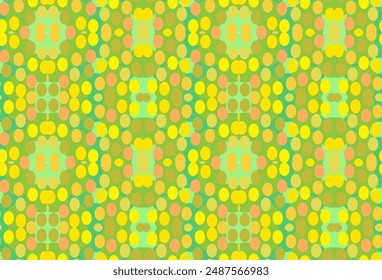abstract yellow confetti dot pattern