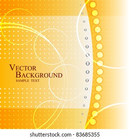 Abstract yellow corporate background