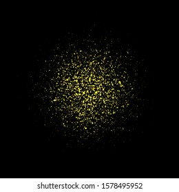 Abstract yellow crumbs background design. Vector illustration.