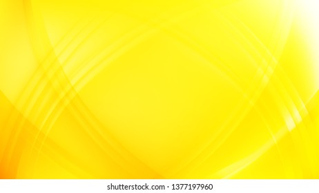 Abstract Yellow Curve Background