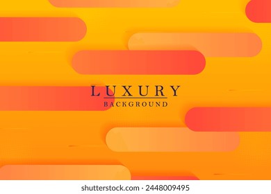 Diseño amarillo Abstractas con rayas naranjas dibujadas horizontalmente.