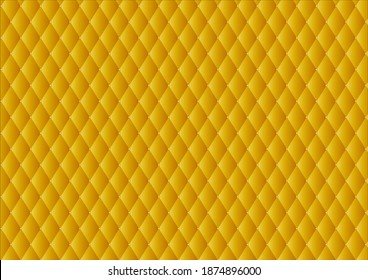 Abstract Yellow Dimond Texure Background.Yellow Background.