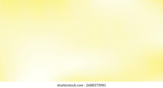 Abstract yellow dot background with website banner background. Blurred color gradient modern abstract simple art simple