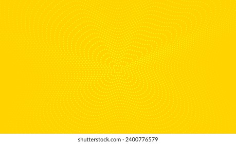 abstract yellow dot halftone background