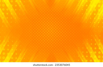 Abstract Yellow Dots Background With Abstract Lines, can be used for business designs, presentation designs or any suitable designs.