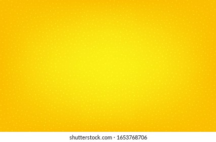 Fondo de puntos amarillo abstracto. Patrón de círculos. Cubierta con manchas. Fondo naranja con puntos. El efecto de las burbujas abstractas de color. Vector de puntos