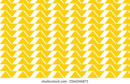 abstract yellow double triangle pattern suitable for background.