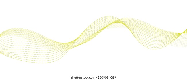 abstract yellow following wave background