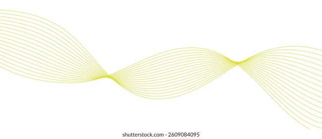 abstract yellow following wave background