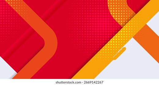 Forma geométrica 3D amarilla abstracta. Ilustración vectorial