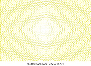 Abstract yellow . Geometric art. Trendy design element for dotted frame, technology logo, tattoo, sign, symbol, web, prints, template, pattern