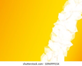 abstract yellow geometric background