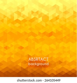 Abstract Yellow Geometric Background