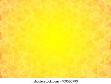 abstract yellow geometric background