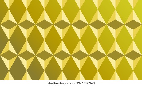 Abstract yellow geometric background. Dynamic shapes composition. Cool background design for posters. Vector illustration