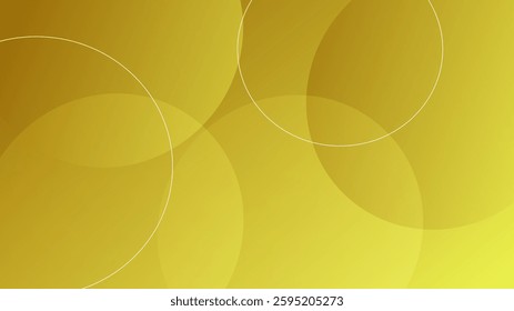 Abstract yellow geometric background. Dynamic shapes composition. Modern background design for posters. Vector illustration