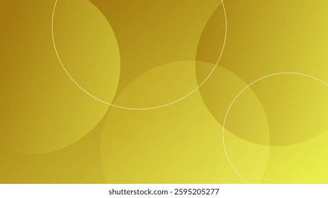 Abstract yellow geometric background. Dynamic shapes composition. Modern background design for posters. Vector illustration