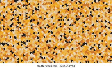 Abstract yellow geometric background featuring a mesmerizing interplay of shapes and lines. This composition adds a dynamic and modern aesthetic to your design projects.