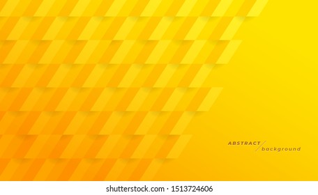 Abstract yellow geometric background. Modern design background for cover design, poster, banner.