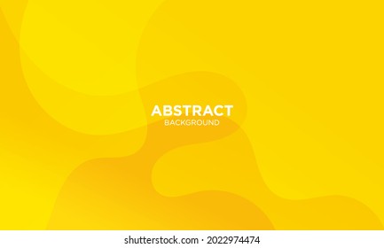 Resumen Fondo geométrico amarillo. Diseño de fondo moderno. Color líquido. Composición de formas fluidas. Apto para el diseño de la presentación. sitio web, base para banners, fondos de pantalla, folletos, carteles