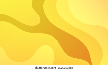 Resumen Fondo geométrico amarillo. Diseño de fondo moderno. Color líquido. Composición de formas fluidas. Apto para el diseño de la presentación. sitio web, base para banners, fondos de pantalla, folletos, carteles