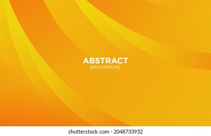 Abstract yellow geometric background. Modern background design. gradient color. Fluid shapes composition. Fit for presentation design. website, basis for banners, wallpapers, brochure, posters