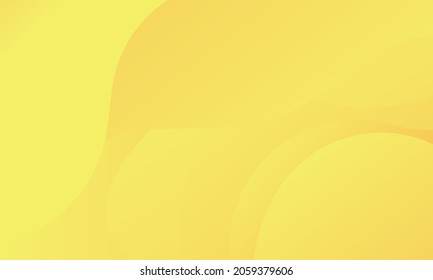 Abstract yellow geometric background. Modern background design. gradient color. Fluid shapes composition. Fit for presentation design. website, basis for banners, wallpapers, brochure, posters