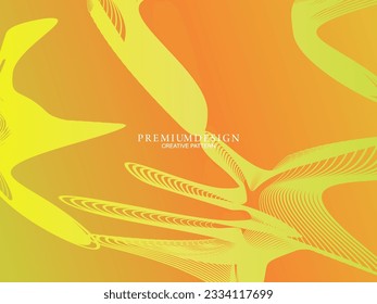 Abstract yellow geometric background. Modern background design. Liquid color. Liquid composition. perfect for presentation design. website, banner base, wallpaper, brochure, poster, etc.