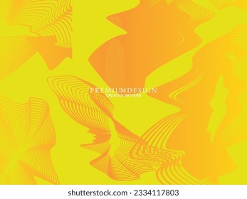 Abstract yellow geometric background. Modern background design. Liquid color. Liquid composition. perfect for presentation design. website, banner base, wallpaper, brochure, poster, etc.