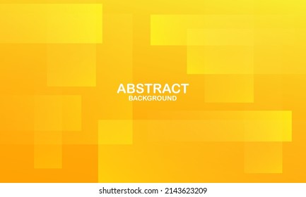 Abstract yellow geometric background. Vector illustration