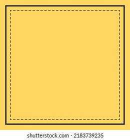 Abstract yellow  geometric shapes background. Modern minimal vector design template.
