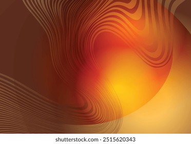 Abstract Yellow geometric shapes  background  for your design