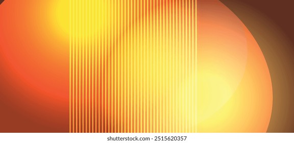 Abstract Yellow geometric shapes  background  for your design