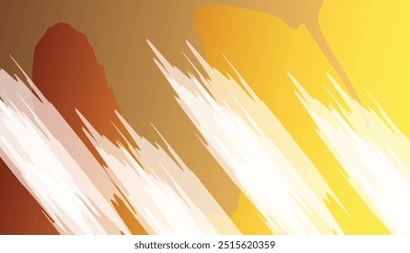 Abstract Yellow geometric shapes  background  for your design